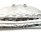 LOUIS VUITTON M40269 Monogram Miroir Sac Plat Handbag Tote Bag Vertical Leather Unisex Argent Silver