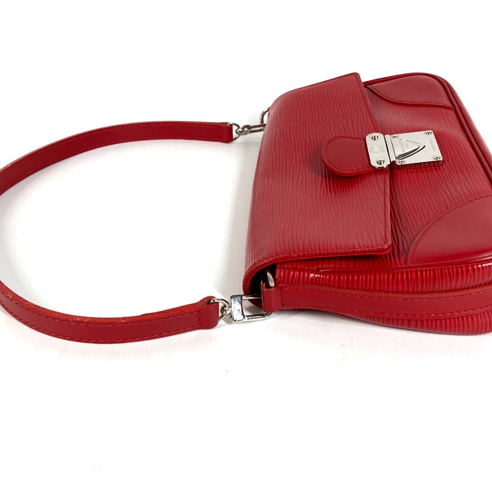 LOUIS VUITTON M5888E Epi Pochette Segur Bag Handbag Flap Accessory Pouch Shoulder Bag Epi Leather Unisex Red