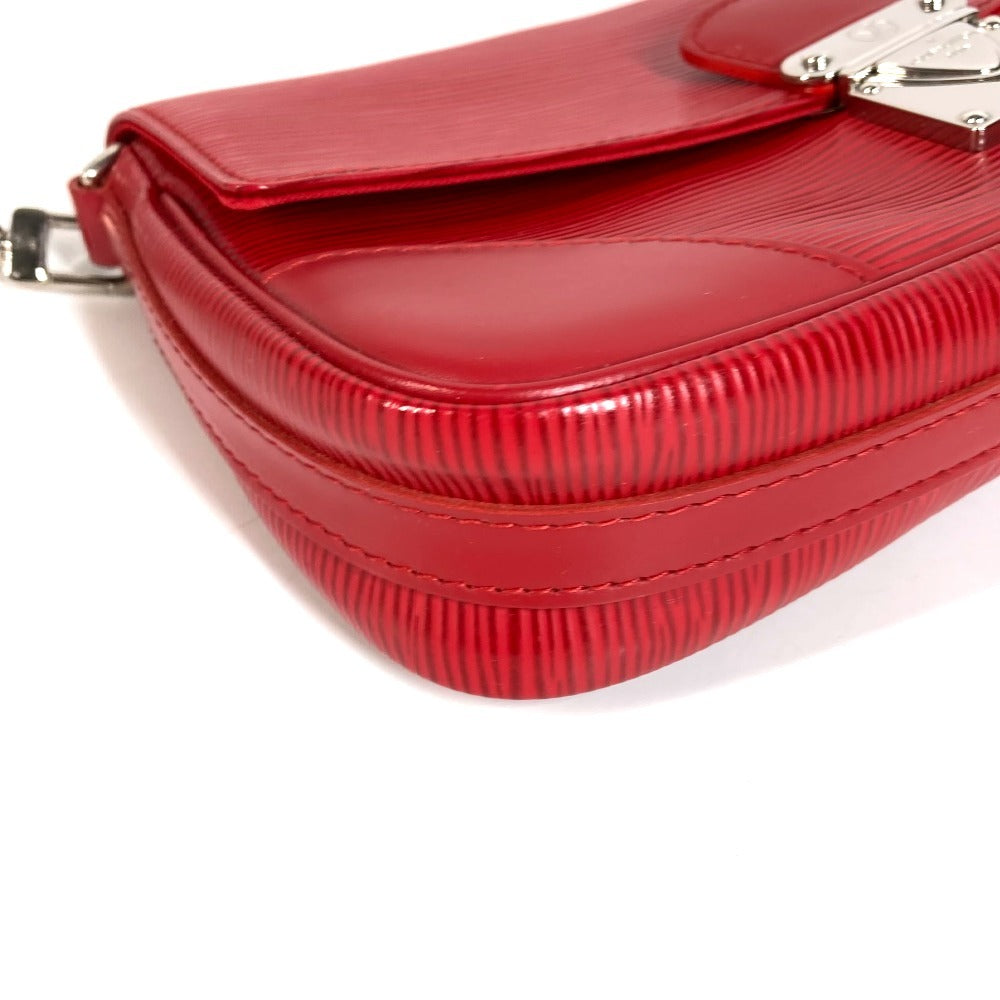 LOUIS VUITTON M5888E Epi Pochette Segur Bag Handbag Flap Accessory Pouch Shoulder Bag Epi Leather Unisex Red