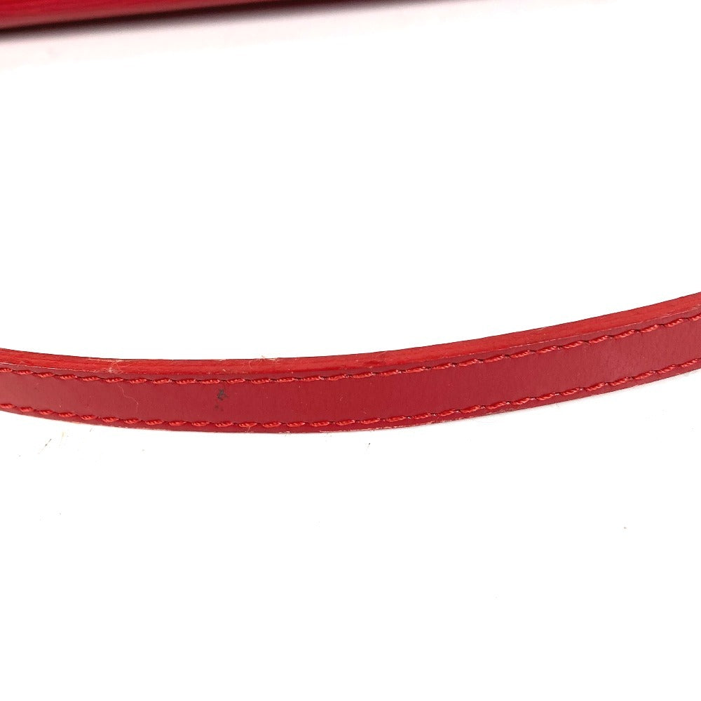 LOUIS VUITTON M5888E Epi Pochette Segur Bag Handbag Flap Accessory Pouch Shoulder Bag Epi Leather Unisex Red