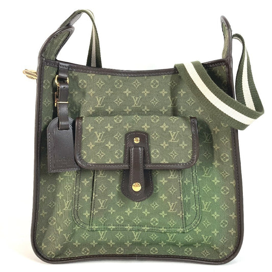 LOUIS VUITTON M92322 モノグラムミニ ブザスマリーケイト カバン 斜め掛け ショルダーバッグ モノグラムミニキャンバス ユニセックス カーキ