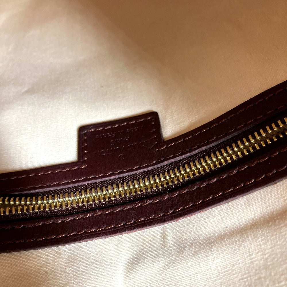 LOUIS VUITTON M92210 モノグラムミニ フランソワーズ 肩掛け 2WAYバッグ ハンドバッグ カバン フラットバッグ トートバッグ モノグラムミニキャンバス レディース スリーズ レッド