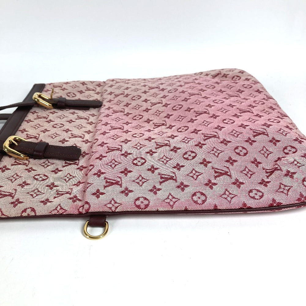 LOUIS VUITTON M92210 モノグラムミニ フランソワーズ 肩掛け 2WAYバッグ ハンドバッグ カバン フラットバッグ トートバッグ モノグラムミニキャンバス レディース スリーズ レッド