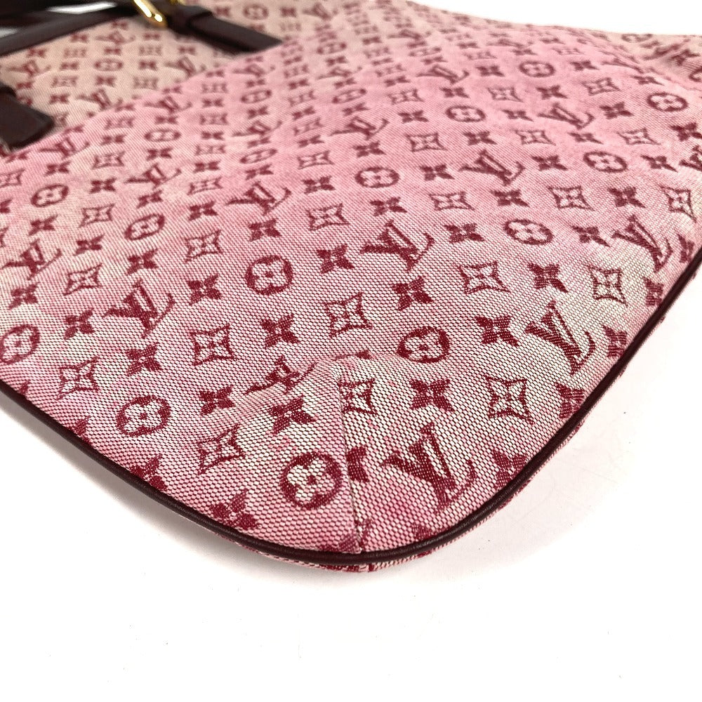 LOUIS VUITTON M92210 モノグラムミニ フランソワーズ 肩掛け 2WAYバッグ ハンドバッグ カバン フラットバッグ トートバッグ モノグラムミニキャンバス レディース スリーズ レッド