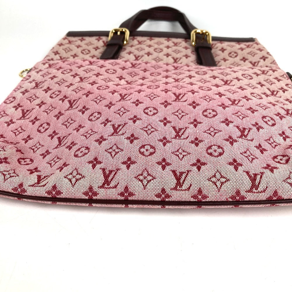 LOUIS VUITTON M92210 モノグラムミニ フランソワーズ 肩掛け 2WAYバッグ ハンドバッグ カバン フラットバッグ トートバッグ モノグラムミニキャンバス レディース スリーズ レッド