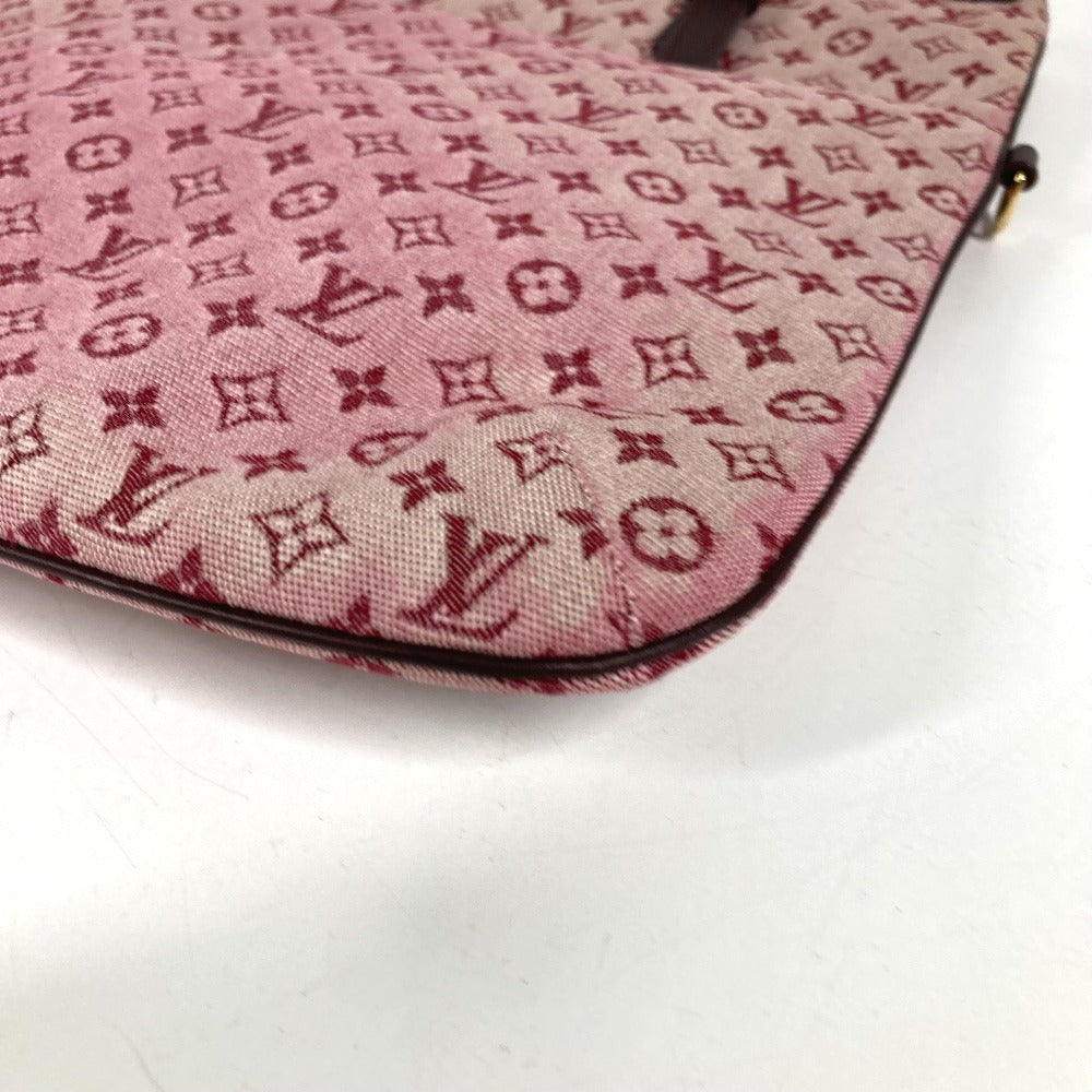 LOUIS VUITTON M92210 モノグラムミニ フランソワーズ 肩掛け 2WAYバッグ ハンドバッグ カバン フラットバッグ トートバッグ モノグラムミニキャンバス レディース スリーズ レッド