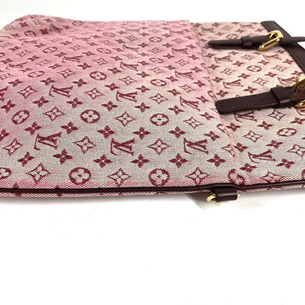 LOUIS VUITTON M92210 モノグラムミニ フランソワーズ 肩掛け 2WAYバッグ ハンドバッグ カバン フラットバッグ トートバッグ モノグラムミニキャンバス レディース スリーズ レッド