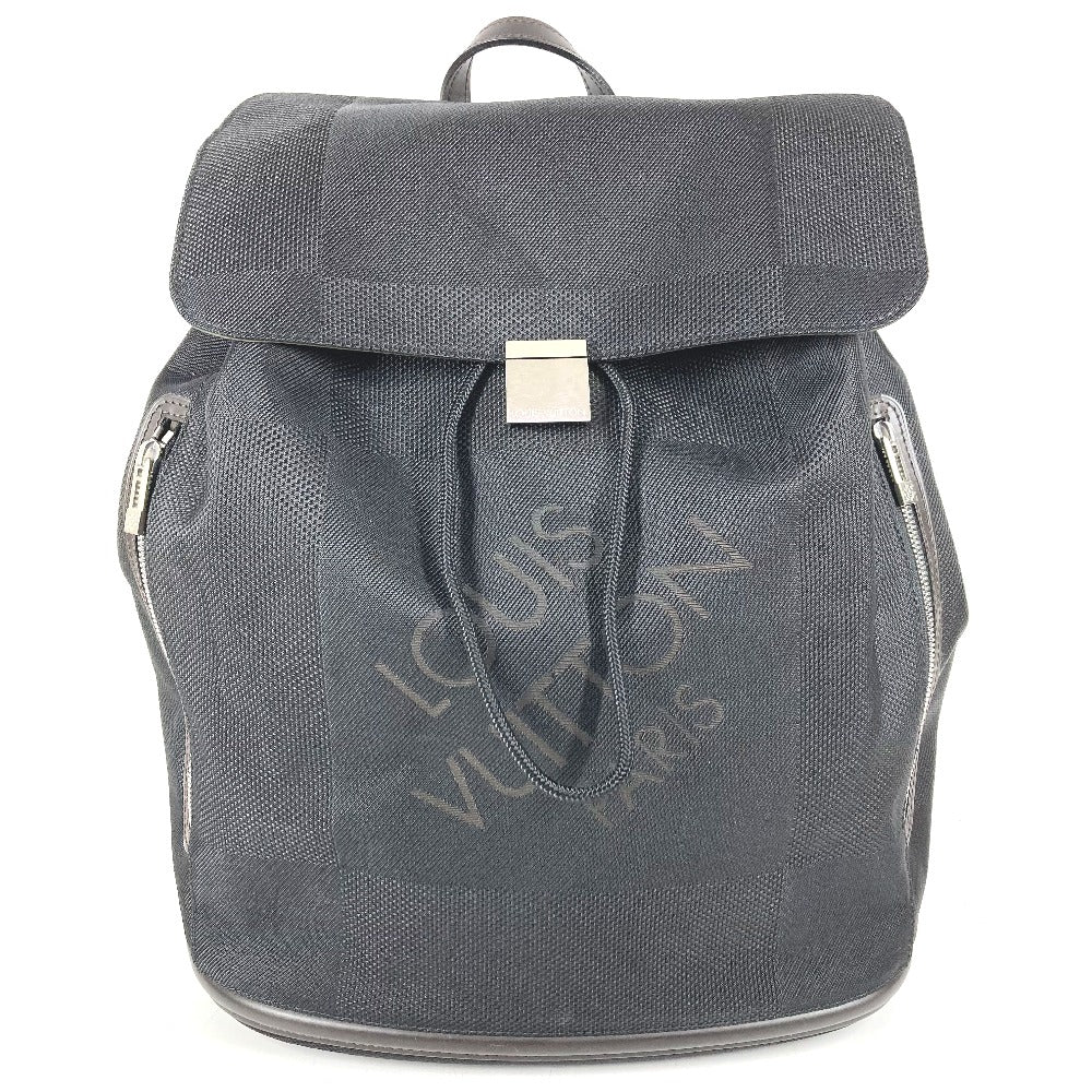 LOUIS VUITTON M93057 ダミエジェアン ピオニエ バックパック カバン リュック リュックサック ダミエジェアンキャンバス ユニセックス ノワール ブラック