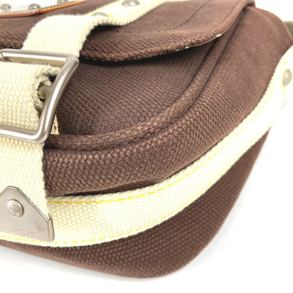 LOUIS VUITTON M80661 アンティグア ブザスPM ブザス PM カバン 斜め掛け フラップ ショルダーバッグ キャンバス ユニセックス ブラウン