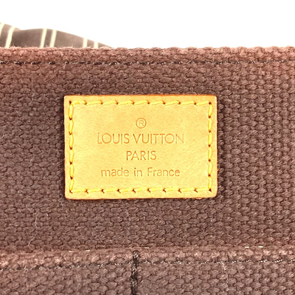 LOUIS VUITTON M80661 アンティグア ブザスPM ブザス PM カバン 斜め掛け フラップ ショルダーバッグ キャンバス ユニセックス ブラウン