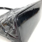 CHANEL A01804 CC Coco Mark Logo Reissue Tote Handbag Shoulder Bag Enamel Women's Black