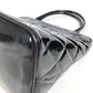 CHANEL A01804 CC Coco Mark Logo Reissue Tote Handbag Shoulder Bag Enamel Women's Black