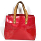 LOUIS VUITTON M91221 Monogram Vernis Reade PM Reade PM Bag Tote Bag Handbag Monogram Vernis Canvas Unisex Fuchsia Pink