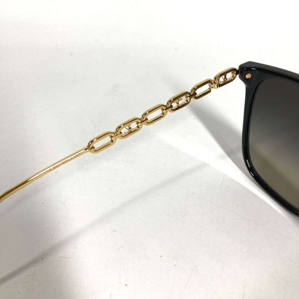 LOUIS VUITTON Z1911U サングラス マイ LV チェーン トゥー クラシック スクエア めがね メガネ アイウェア 眼鏡 サングラス メタル レディース ブラック