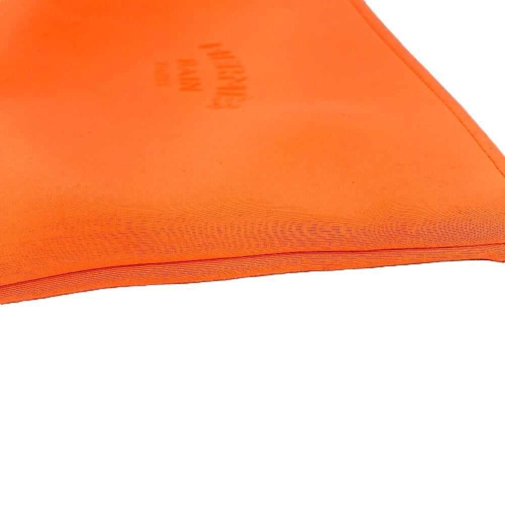 HERMES Neobain MM Clutch bag Multi-pouch Makeup pouch Pouch Polyamide Unisex Orange