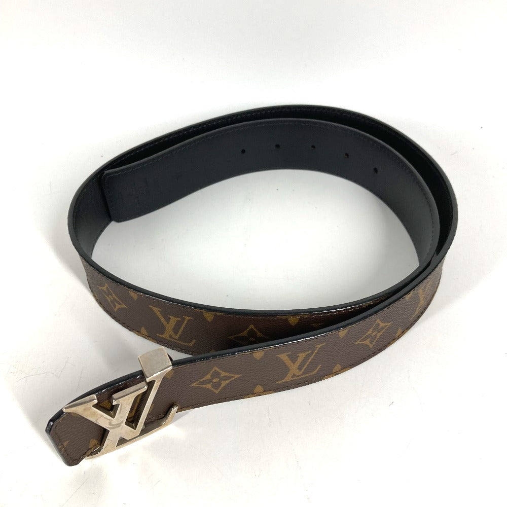 LOUIS VUITTON M9821T モノグラム ベルト LV イニシャル 40MM 小物 リバーシブル ベルト モノグラムキャンバス メンズ ブラウン