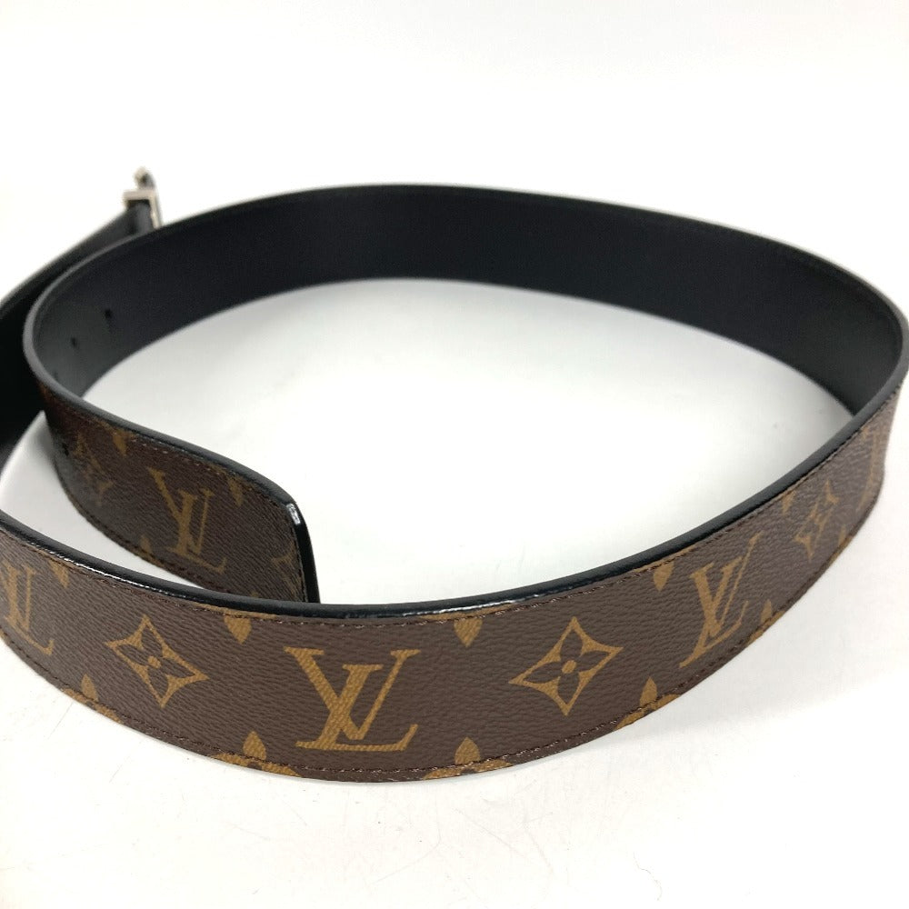LOUIS VUITTON M9821T モノグラム ベルト LV イニシャル 40MM 小物 リバーシブル ベルト モノグラムキャンバス メンズ ブラウン