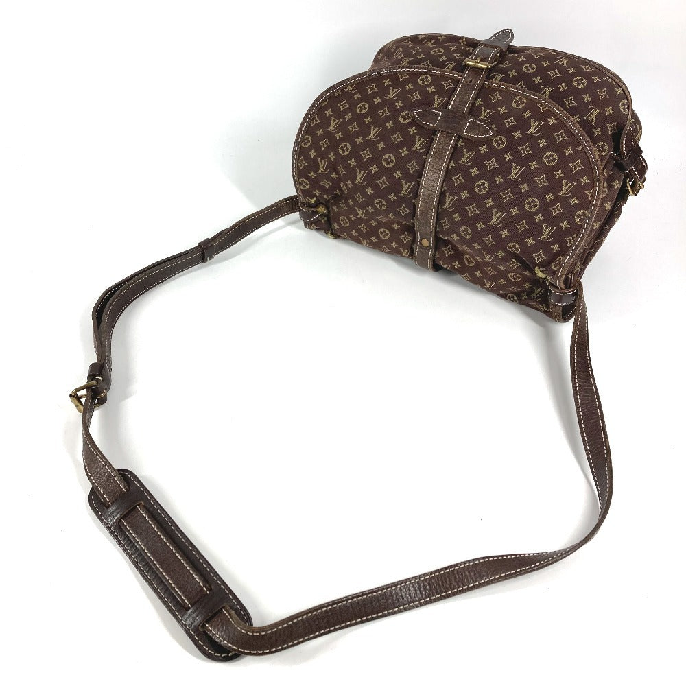 LOUIS VUITTON M95227 モノグラムミニラン ソミュール30 ソミュール 30 カバン 斜め掛け フラップ ショルダーバッグ モノグラムミニランキャンバス ユニセックス ブラウン