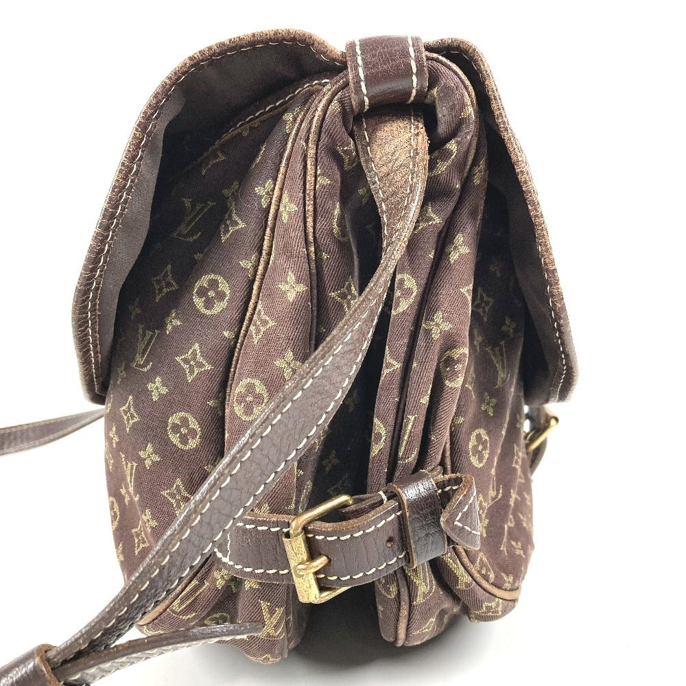 LOUIS VUITTON M95227 モノグラムミニラン ソミュール30 ソミュール 30 カバン 斜め掛け フラップ ショルダーバッグ モノグラムミニランキャンバス ユニセックス ブラウン