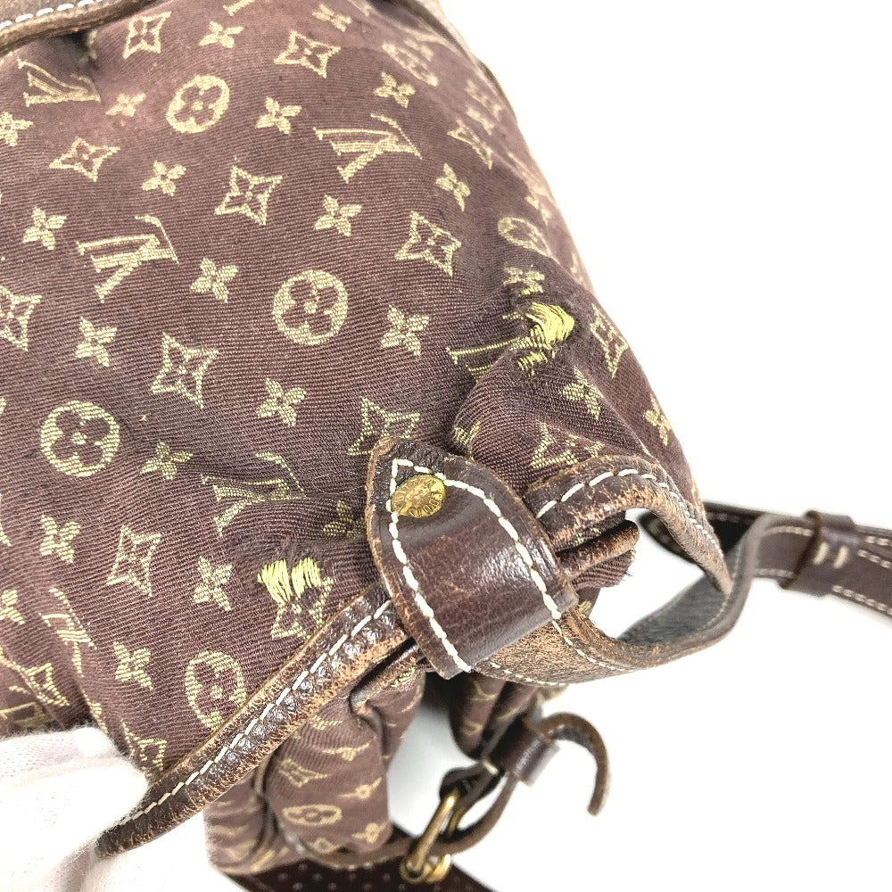 LOUIS VUITTON M95227 モノグラムミニラン ソミュール30 ソミュール 30 カバン 斜め掛け フラップ ショルダーバッグ モノグラムミニランキャンバス ユニセックス ブラウン
