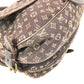 LOUIS VUITTON M95227 モノグラムミニラン ソミュール30 ソミュール 30 カバン 斜め掛け フラップ ショルダーバッグ モノグラムミニランキャンバス ユニセックス ブラウン