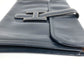 HERMES H Logo Vintage Jige PM Jige PM Bag Document Bag Flap Clutch Bag Box Calf Unisex Navy