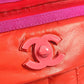 CHANEL AS0431 チェーン カラビナ付き CC ココマーク ロゴ バイカラー カバン ベルトバッグ ウエストバッグ ウエストポーチ ボディバッグ ナイロン レディース ピンク
