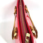 LOUIS VUITTON M91219 Monogram Vernis Houston Bag Tote Bag Shoulder Bag Handbag Monogram Vernis Canvas Unisex Fuchsia Pink
