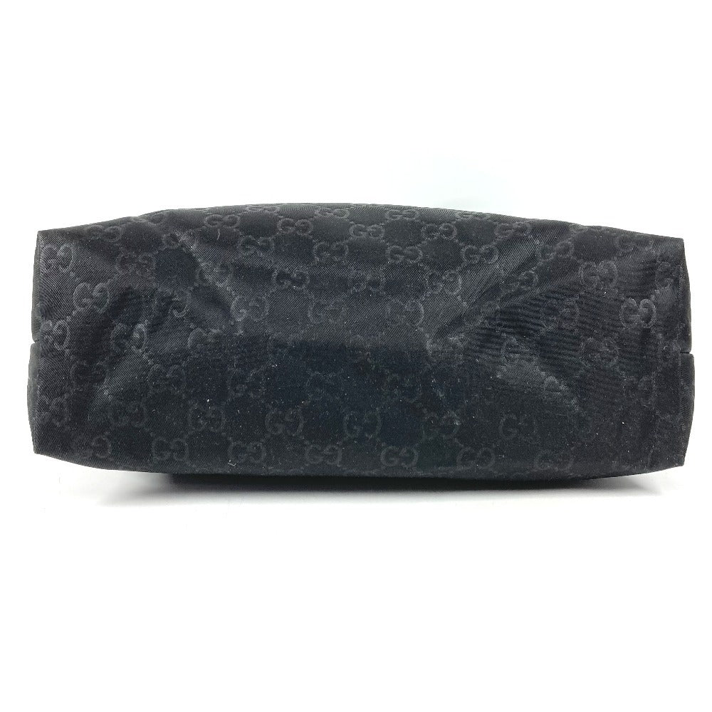 GUCCI 314529 GG ロゴ 斜め掛け カバン ショルダーバッグ レザー/ナイロン ユニセックス ブラック