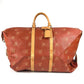 LOUIS VUITTON M80020 ルイヴィトンカップ カブール 2WAY ハンドバッグ ショルダーバッグ カバン ボストンバッグ レザー/キャンバス ユニセックス アボガニー レッド