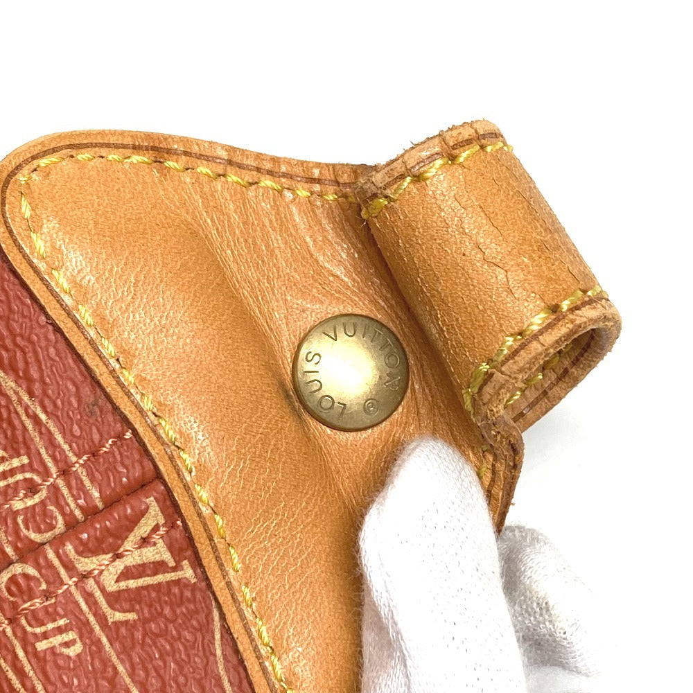 LOUIS VUITTON M80020 ルイヴィトンカップ カブール 2WAY ハンドバッグ ショルダーバッグ カバン ボストンバッグ レザー/キャンバス ユニセックス アボガニー レッド