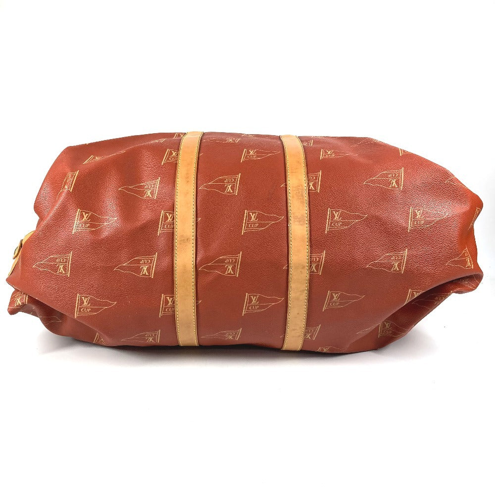 LOUIS VUITTON M80020 ルイヴィトンカップ カブール 2WAY ハンドバッグ ショルダーバッグ カバン ボストンバッグ レザー/キャンバス ユニセックス アボガニー レッド