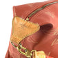 LOUIS VUITTON M80020 ルイヴィトンカップ カブール 2WAY ハンドバッグ ショルダーバッグ カバン ボストンバッグ レザー/キャンバス ユニセックス アボガニー レッド