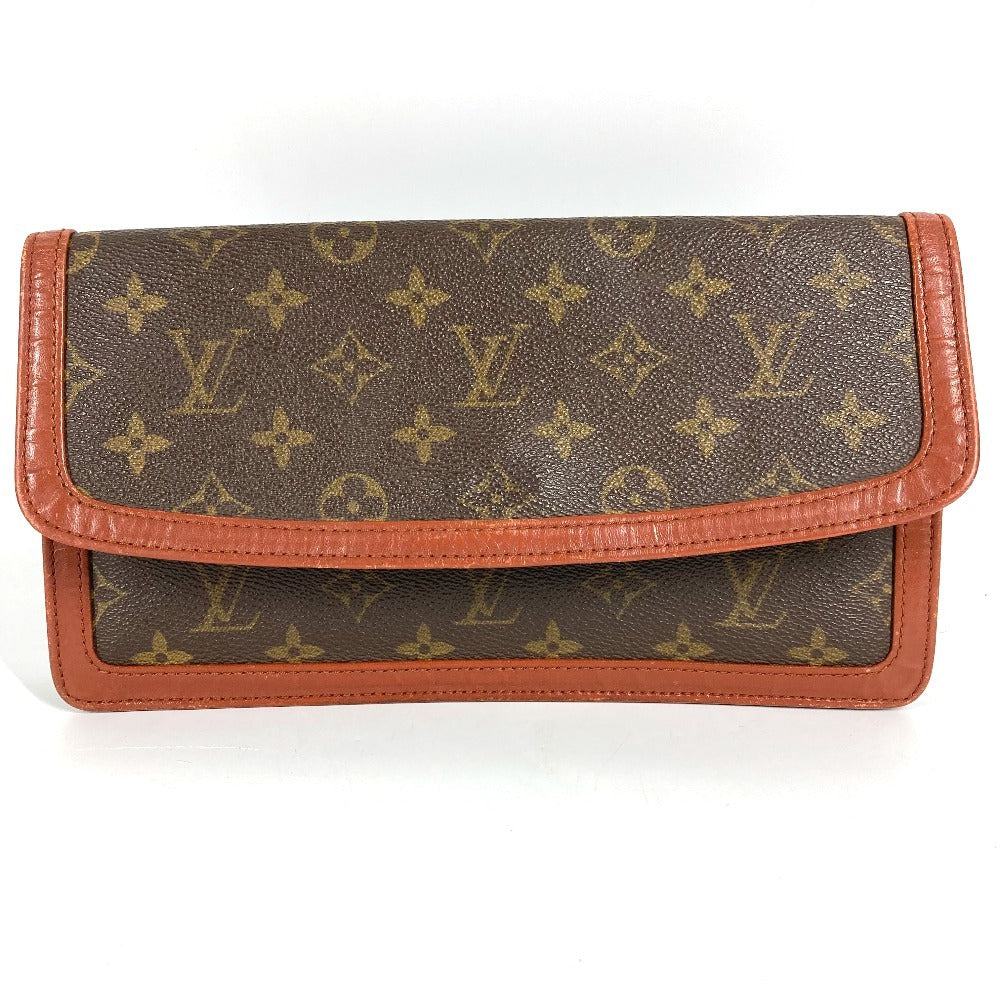 LOUIS VUITTON M51812 モノグラム ポシェット ダム PM ポシェットダムPM ポーチ クラッチバッグ フラップ クラッチバッグ モノグラムキャンバス ユニセックス ブラウン