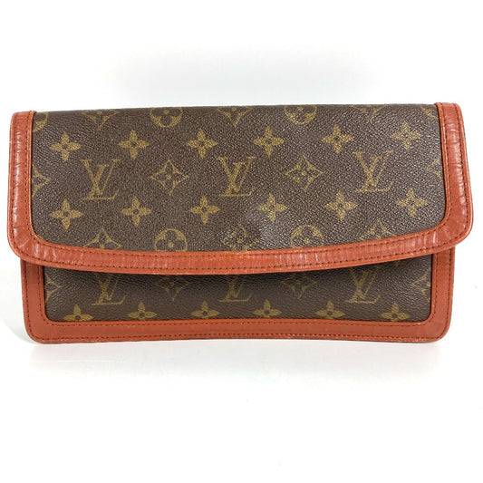 LOUIS VUITTON M51812 モノグラム ポシェット ダム PM ポシェットダムPM ポーチ クラッチバッグ フラップ クラッチバッグ モノグラムキャンバス ユニセックス ブラウン