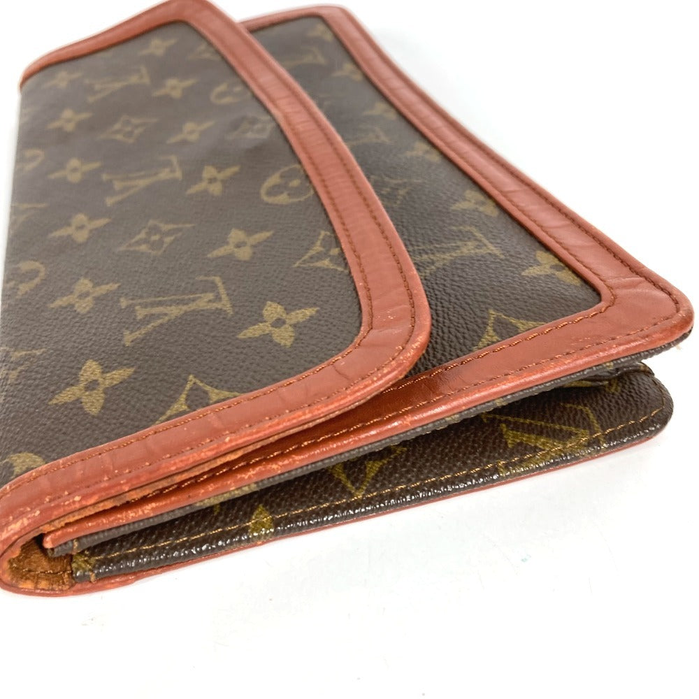 LOUIS VUITTON M51812 モノグラム ポシェット ダム PM ポシェットダムPM ポーチ クラッチバッグ フラップ クラッチバッグ モノグラムキャンバス ユニセックス ブラウン