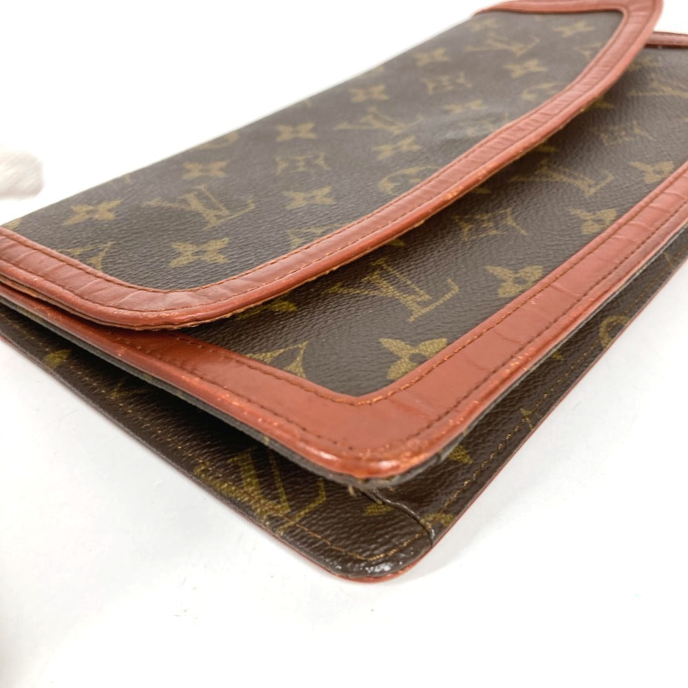 LOUIS VUITTON M51812 モノグラム ポシェット ダム PM ポシェットダムPM ポーチ クラッチバッグ フラップ クラッチバッグ モノグラムキャンバス ユニセックス ブラウン