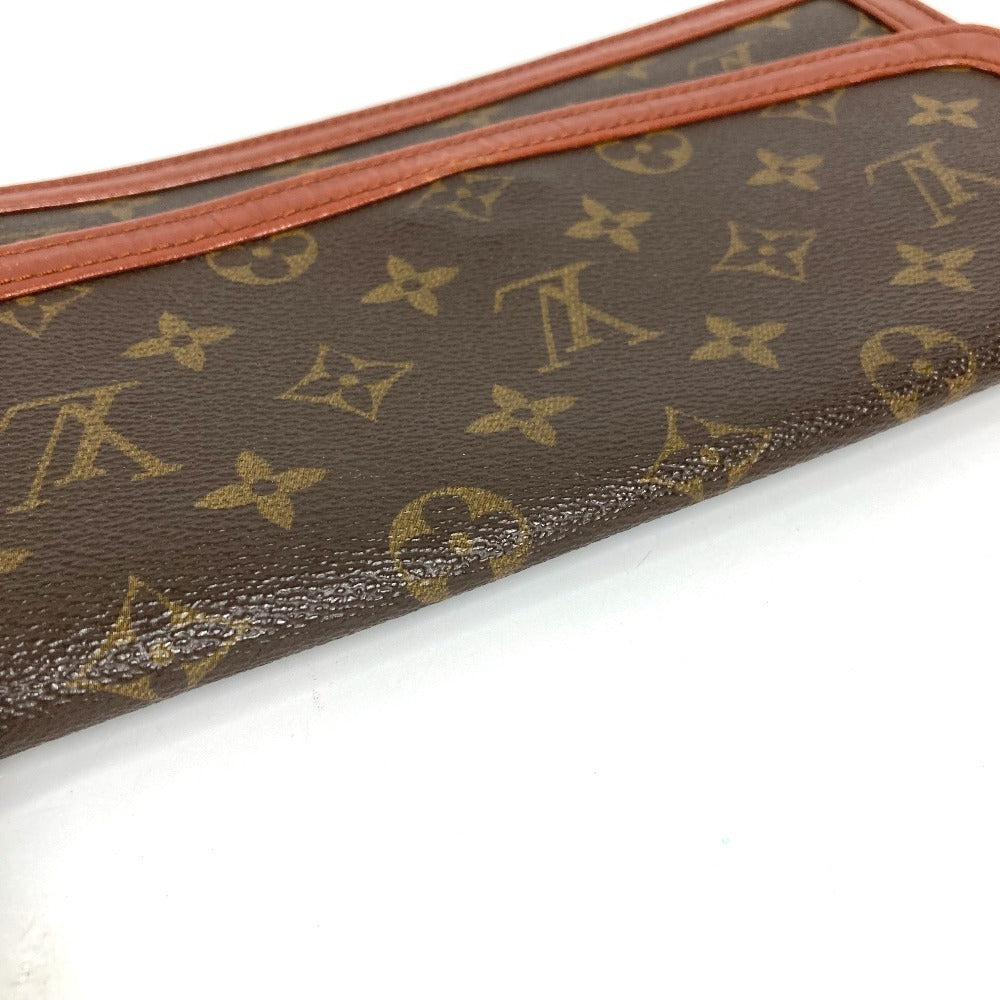 LOUIS VUITTON M51812 モノグラム ポシェット ダム PM ポシェットダムPM ポーチ クラッチバッグ フラップ クラッチバッグ モノグラムキャンバス ユニセックス ブラウン