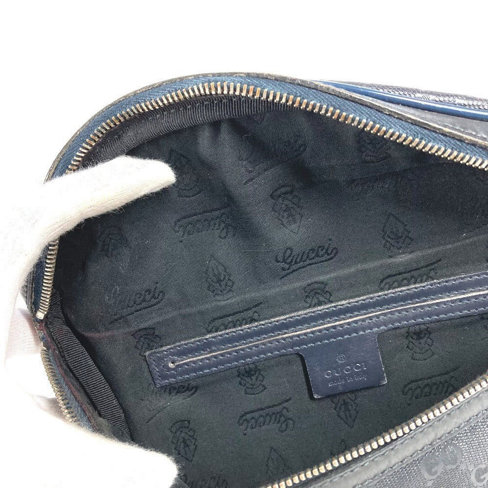 GUCCI 233269 GGインプリメ ロゴ ボディバッグ ウエストバッグ バッグ カバン ウエストバッグ GGインプリメ メンズ ネイビー