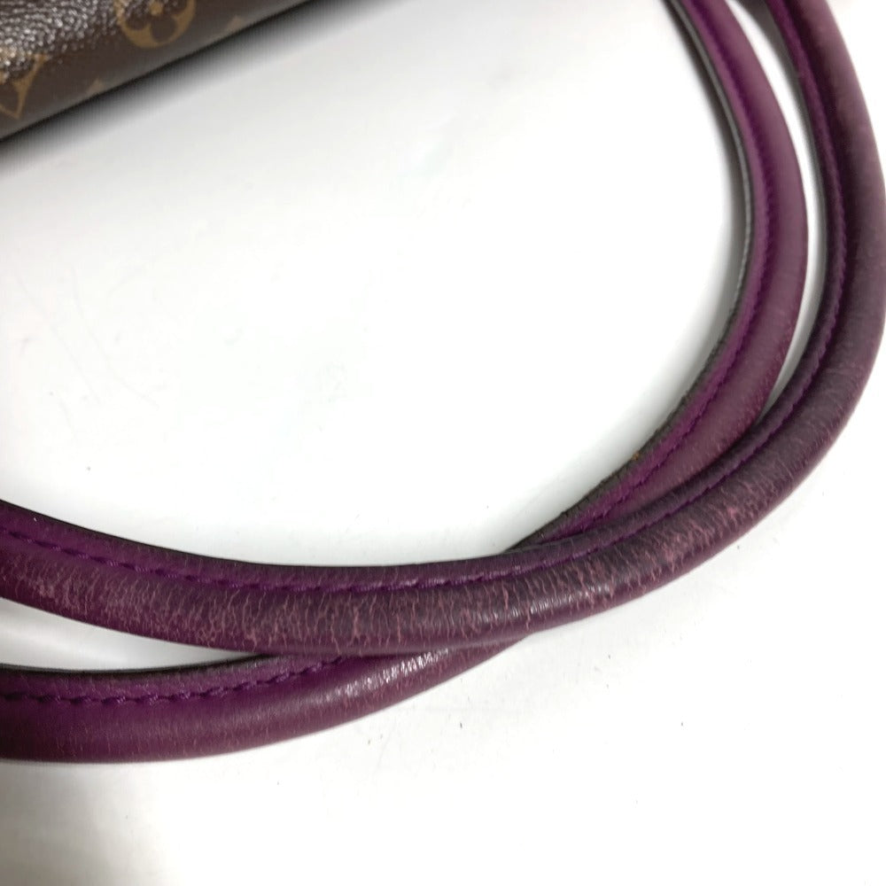 LOUIS VUITTON M40816 モノグラム オランプ カバン フラップ トートバッグ 肩掛け ショルダーバッグ モノグラムキャンバス ユニセックス オロール パープル
