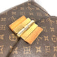 LOUIS VUITTON M40816 モノグラム オランプ カバン フラップ トートバッグ 肩掛け ショルダーバッグ モノグラムキャンバス ユニセックス オロール パープル