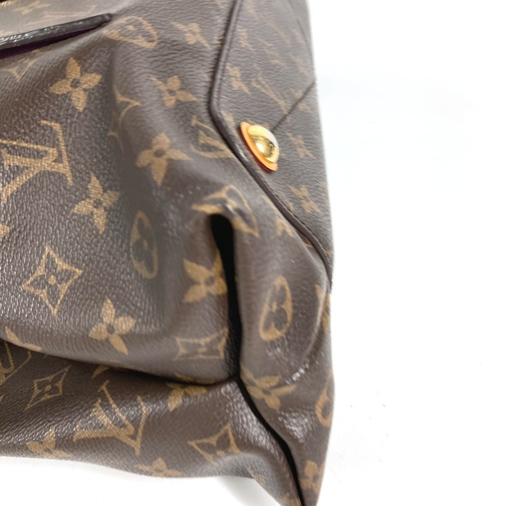 LOUIS VUITTON M40816 モノグラム オランプ カバン フラップ トートバッグ 肩掛け ショルダーバッグ モノグラムキャンバス ユニセックス オロール パープル