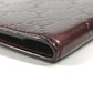 GUCCI 271476 GG ロゴ ステーショナリー 手帳 メモ帳 ケース ノートカバー レザー ユニセックス パープル
