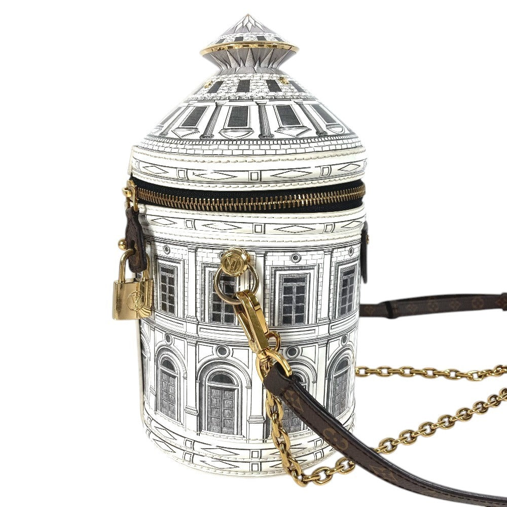 LOUIS VUITTON M59143 LV フォルナセッティ カンヌ カバン 斜め掛け チェーンバッグ 3WAYバッグ ショルダーバッグ レザー レディース ホワイト