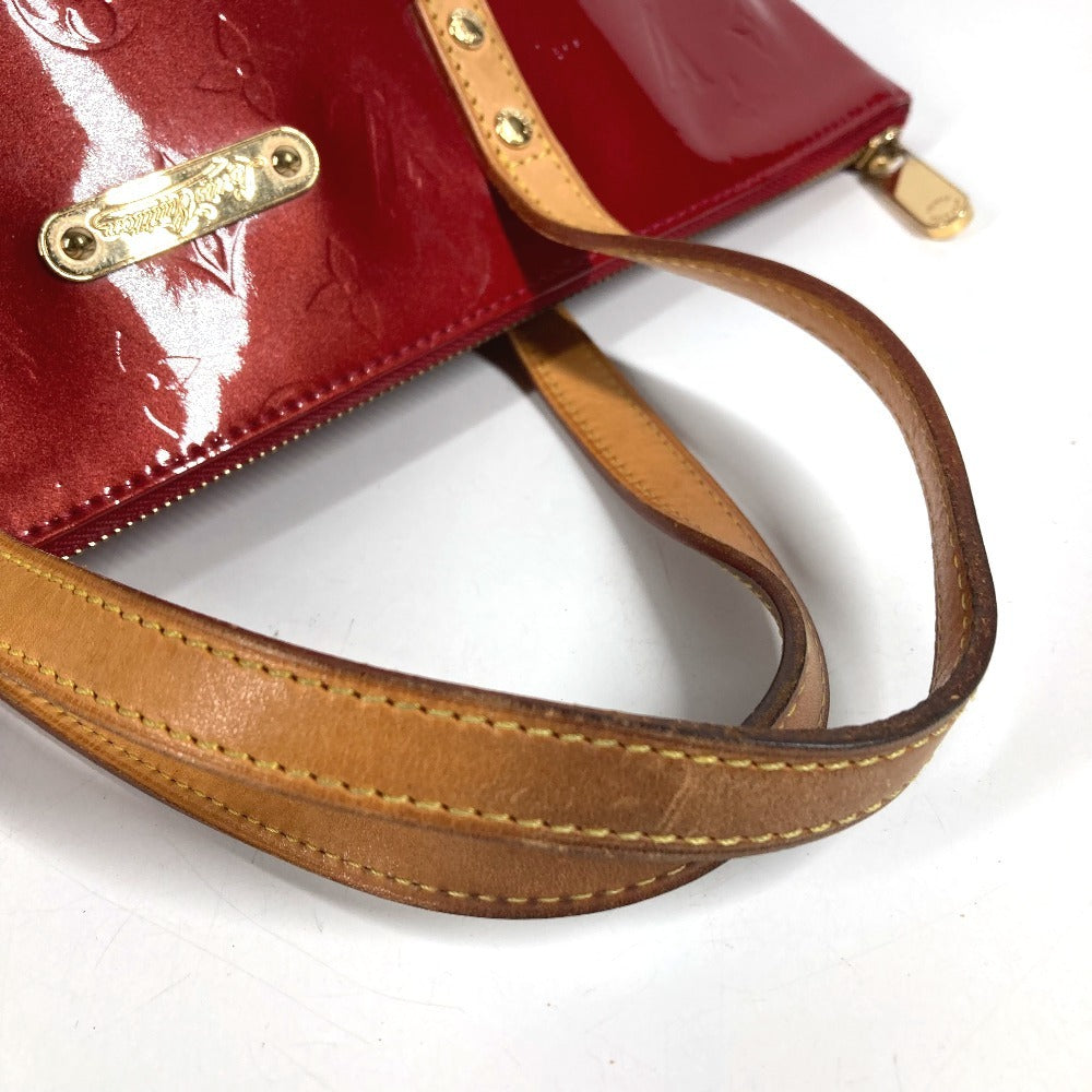 LOUIS VUITTON M93583 モノグラムヴェルニ ヴェルビューPM ベルビューPM 肩掛け カバン トートバッグ ショルダーバッグ モノグラムヴェルニキャンバス レディース ポムダムール レッド