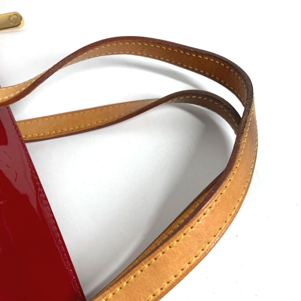 LOUIS VUITTON M93583 モノグラムヴェルニ ヴェルビューPM ベルビューPM 肩掛け カバン トートバッグ ショルダーバッグ モノグラムヴェルニキャンバス レディース ポムダムール レッド