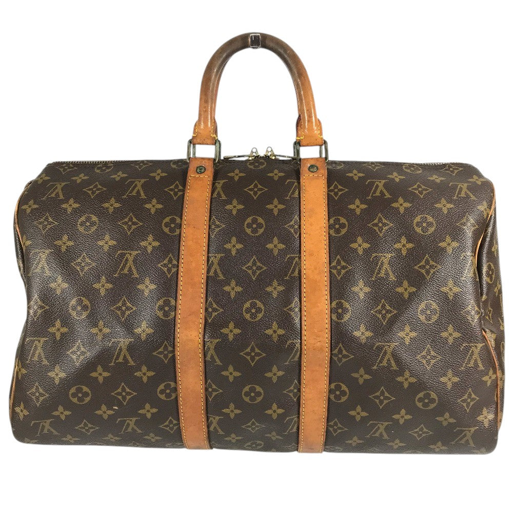 LOUIS VUITTON M41428 モノグラム キーポル45 キーポル 45 カバン 旅行バッグ トラベルバッグ ハンドバッグ ボストンバッグ モノグラムキャンバス ユニセックス ブラウン