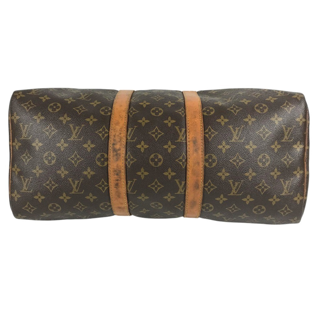 LOUIS VUITTON M41428 モノグラム キーポル45 キーポル 45 カバン 旅行バッグ トラベルバッグ ハンドバッグ ボストンバッグ モノグラムキャンバス ユニセックス ブラウン