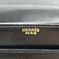 HERMES ヴィンテージ サック G8 カバン フラップ トートバッグ ハンドバッグ ボックスカーフ ユニセックス ブラック