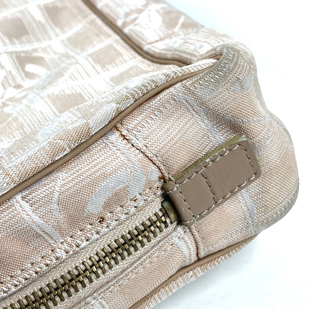 CHANEL ニュートラベルライン ビジネスバッグ カバン 書類バッグ ブリーフケース トートバッグ ハンドバッグ ナイロン/レザー ユニセックス ベージュ